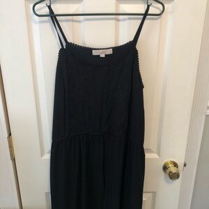 LOFT Black Maxi Dress